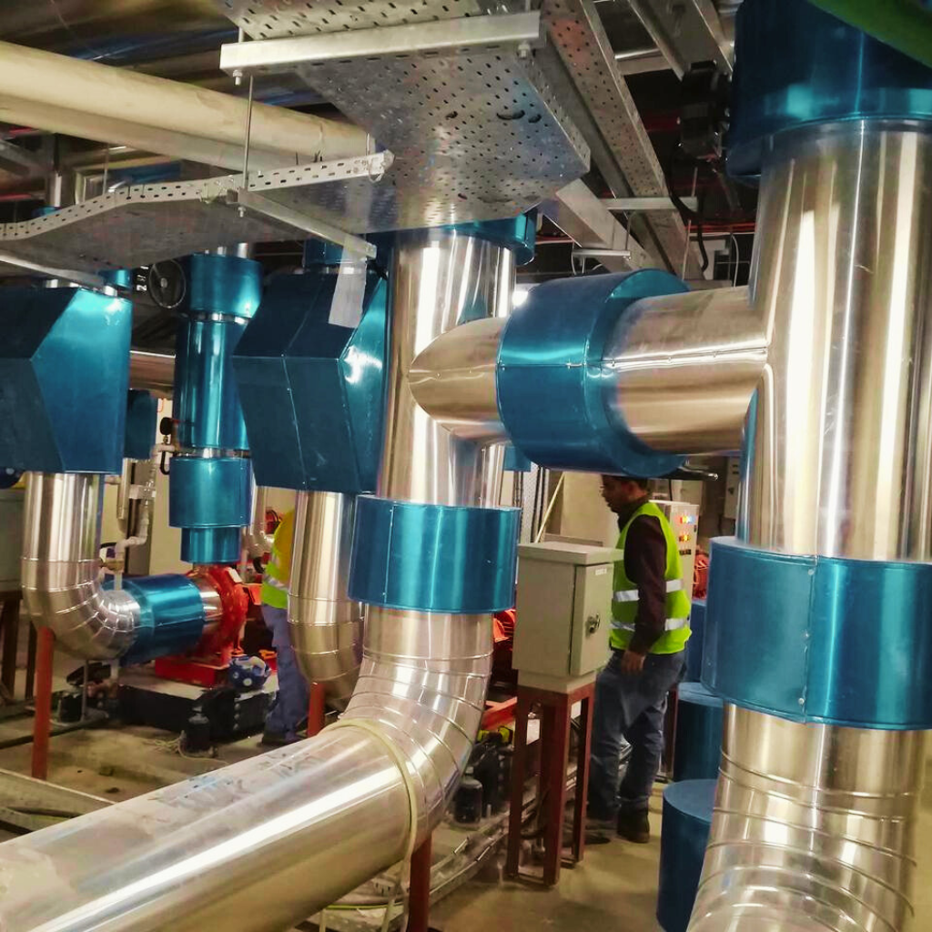 pipe cladding works in Abu Dhabi